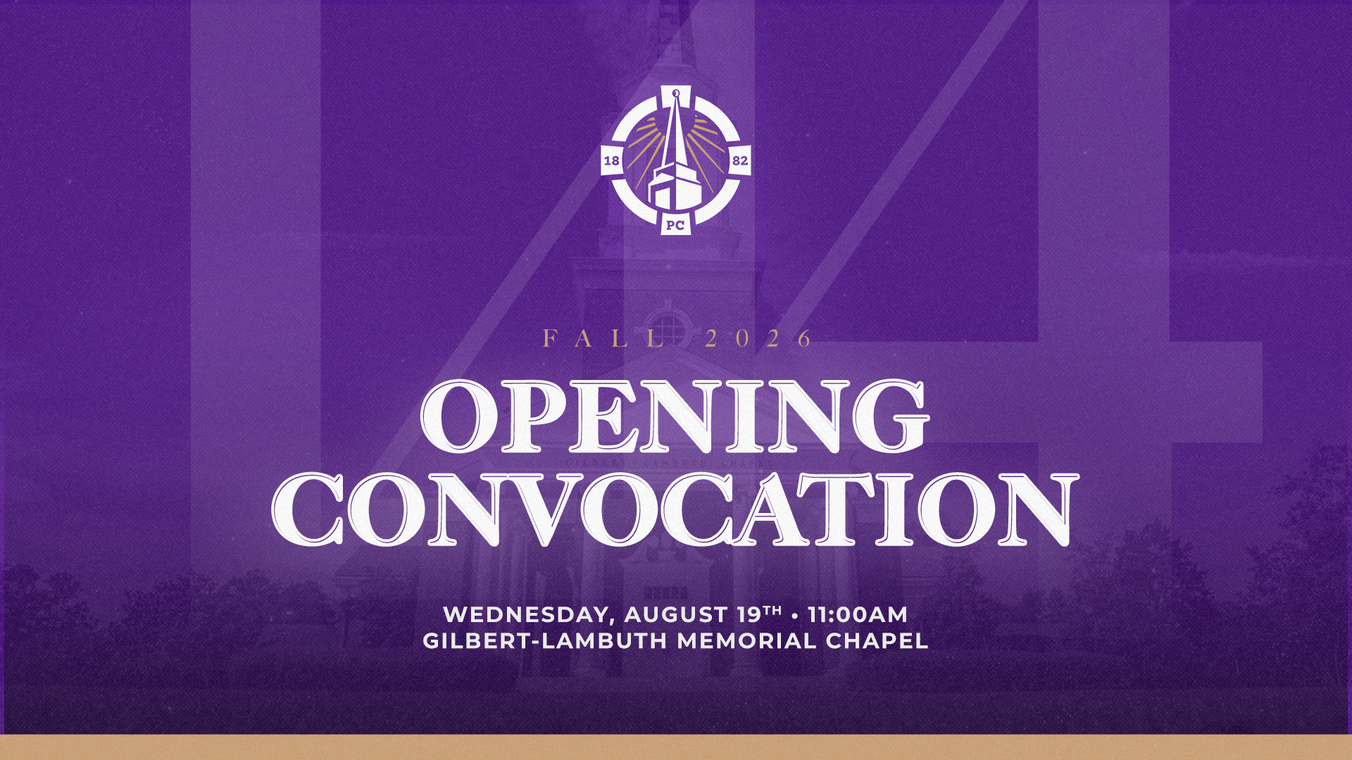 Fall Opening Convocation